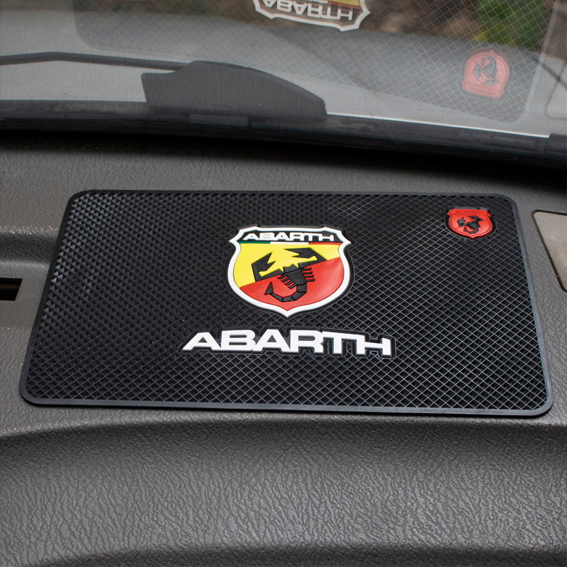 Abarth Novo Painel De Controle Para Carros Decoração De Tapete Antiderrapante : 500 500L 595 1100 Stilo Ducato Palio Punto Acessórios em Oferta na Shopee