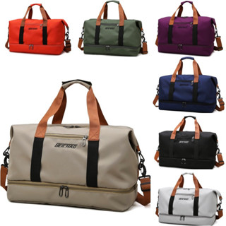 Bolsa De Viagem De Grande Capacidade De 35L/fitness . Bolsa Multifuncional oxford À Prova D