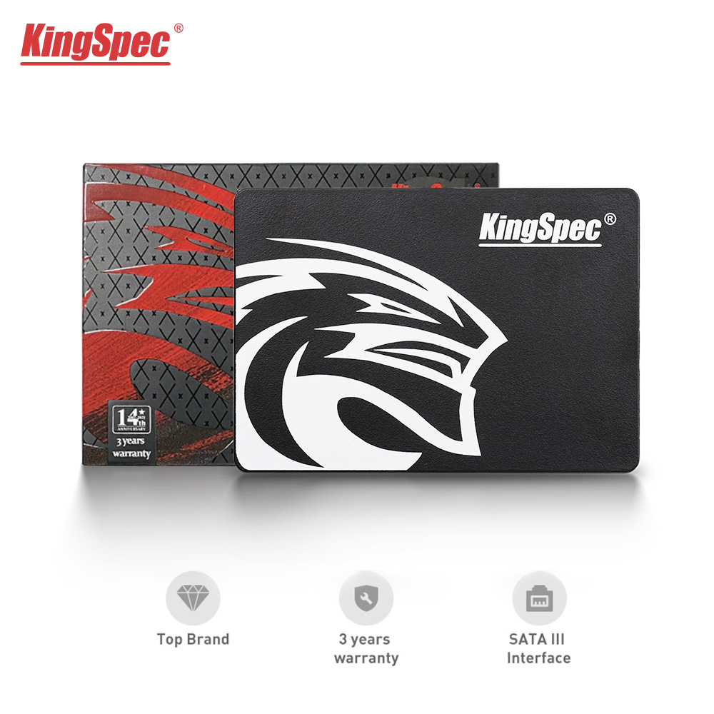 KingSpec SSD Drive HDD 2.5 Disco Rígido 120GB 240GB 512GB 128GB 256GB 480GB HD SATA Interno Para Computador Laptop