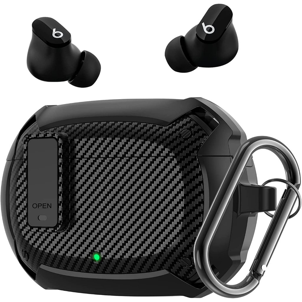 Beats-Studio Buds/+ Case , Proteção Dura Militar Robusta E Tampa Antiderrapante , Compatível Com Carregamento