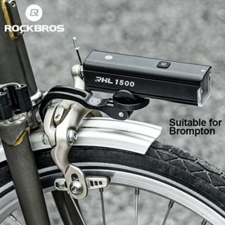 ROCKBROS Suporte De Luz Forquilha Dianteira De Bicicleta Para Câmera Brompton GoPro Farol Dobrável Em Liga De Alumínio em Oferta na Shopee