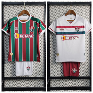 23/24 Camisa De Futebol Kit Kids Home/Away