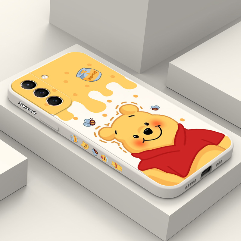 Capa Para Telefone Samsung Galaxy S21 S20 FE Ultra Plus Honey Bear Confortável