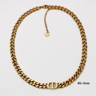 Colar de letras de moda Colar de aço inoxidável 316