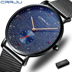 Crrju Crju Relógio Masculino À Prova D'água 2163