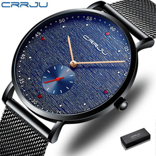 Crrju Crju Relógio Masculino À Prova D'água 2163 em Oferta na Shopee