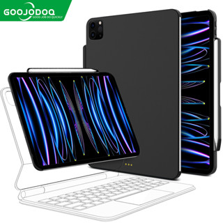 Goojodoq Caixa Magnética Para Pro 11 Air 4 5 12.9 6 5 4 3a Geração Compatível Com Porta-Lápis