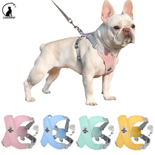 Coleira Peitoral com Guia Para Cachorro Cães Pequenos Meidum Em Forma De X Colete Refletivos Filhotes De Gato