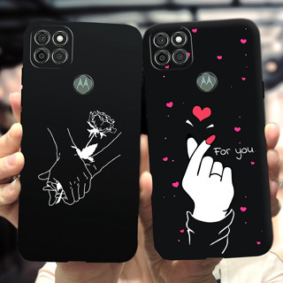 Capa À Prova De Choque Para Moto G9 Plus Da Motorola De Amor Casal Fofo Slim Power/Play