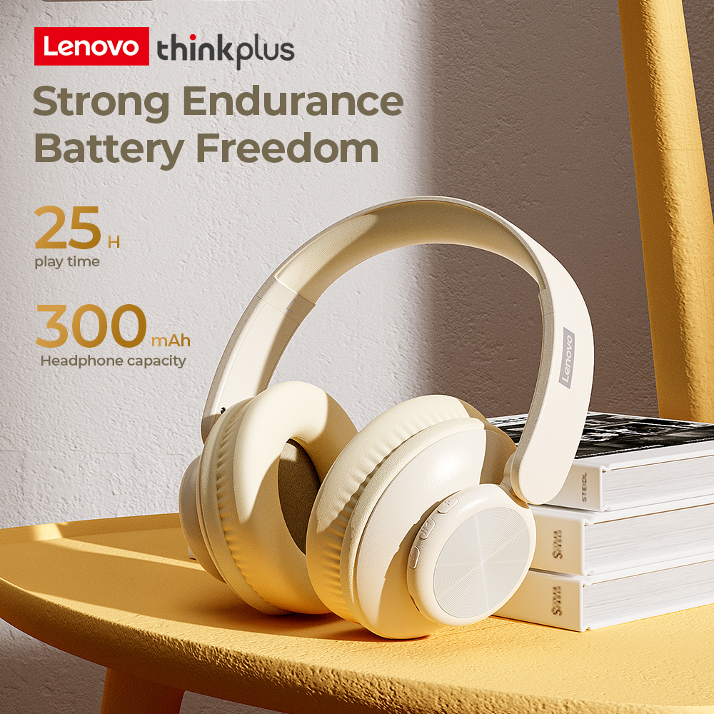 Lenovo Thinkplus TWS Fones De Ouvido Bluetooth Estéreo Com Microfone Para Android IOS PC