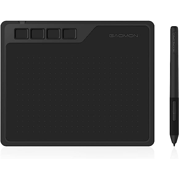 GAOMON S620 Graphics Tablet 6,5 x 4 Polegadas Pen Com 4 Teclas Express E Caneta Windows & Mac OS Android Device em Oferta na Shopee