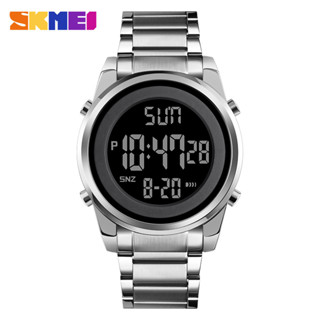 SKMEI Chrono Contagem Regressiva De Horas De Alarme Para Homens reloj hombre Digital 2 Time Mens Relógios De Moda LED Relógio De Pulso