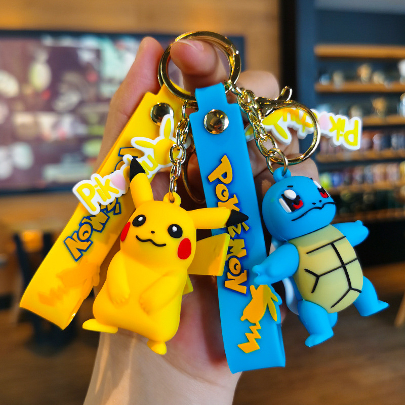 Chaveiro Pokémon Anime Pingente Pikachu em Oferta na Shopee