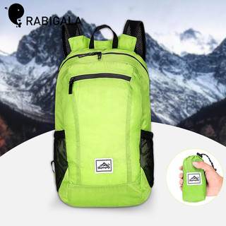 Mochila Dobrável Ultraleve 20L À Prova D'água Para Montanhismo Escola