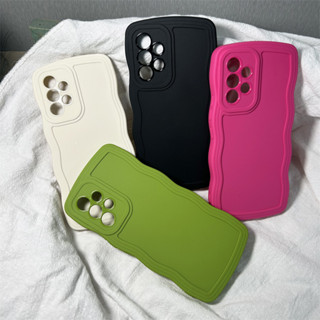 Samsung Galaxy A53 A52 A13 A14 A51 A31 A34 A54 A23 A33 A21S Proteção Do Pára-Choque De Onda Candy Da Câmera A Cores Slim Capa Macia Caixa TPU