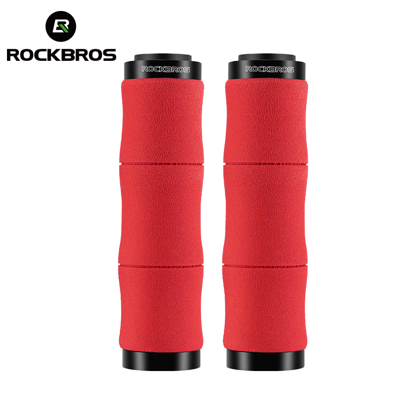 ROCKBROS Bicicleta Guidão De Esponja MTB Punho De Trava Não Deslizante Confortável Para Bicicletas Acessórios em Oferta na Shopee