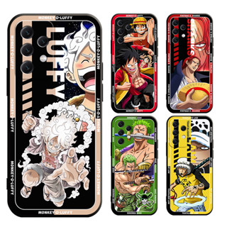 Caixa Macia Para SAMSUNG A24 A14 A34 A54 5G A11 M11 4G 5G A51 A71 A20 A30 A70 A70S Capa Luffy Sanji