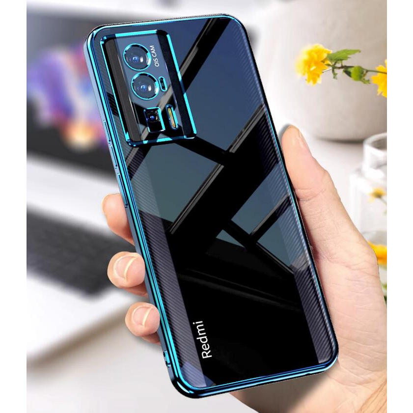 Xiaomi POCO X5 X4 X3 F5 F4 F3 M3 Pro GT 4G 5G Capa Macia De Silicone Transparente À Prova De Choque Traseira Do Pára-Choques