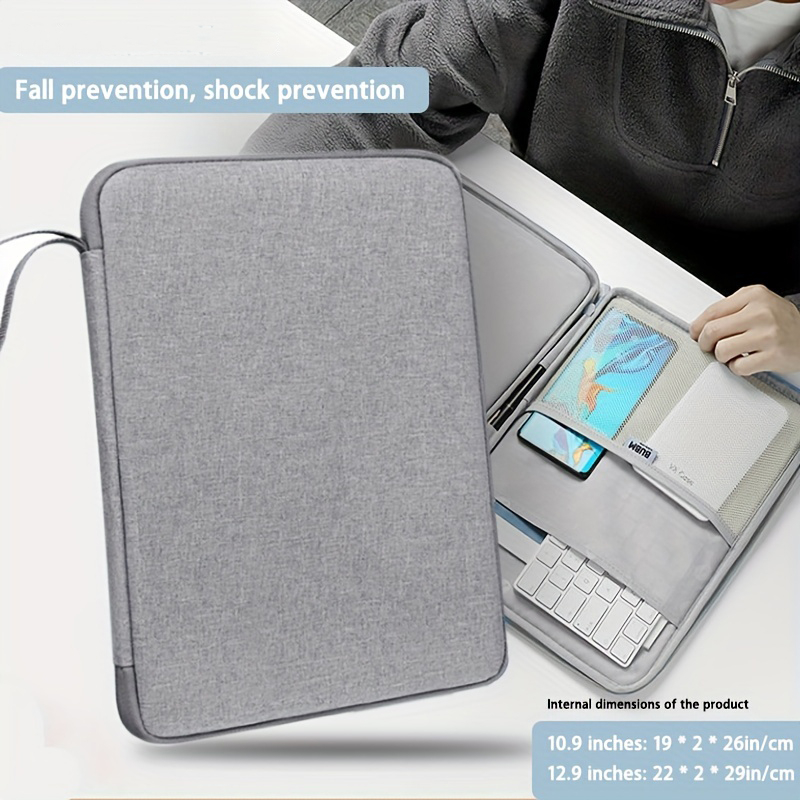 Nova Capa Protetora Antichoque para iPad de 10,9/12,9 polegadas - Leve, Bolsa de Transporte para iPad Air 4/Pro