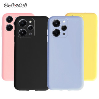 Xaiomi Redmi 12 2023 Caixa Macia De Silicone Simples Redmi12 4G