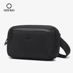 OZUKO Sacos De Funda Para Homens À Prova D'água Leves Crossbody