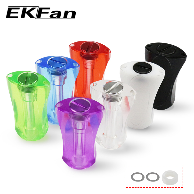 EKfan 1pcs organic glass Fishing Reel knob fit 7*4*2.5mm abu Daiwa Shimano Spinning Baitcasting lure reel parts