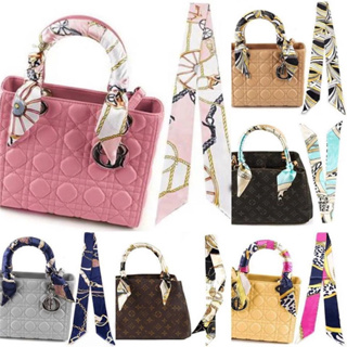 Lenço De Fita Senhora Twilly Bag Tied Handle Pequeno em Oferta na Shopee