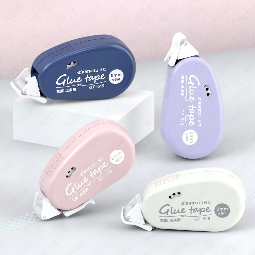 JOURNAMM 6m * 6mm Fitas De Dupla Face Cola Fita De Bricolagem Rolo Para Material Escolar em Oferta na Shopee