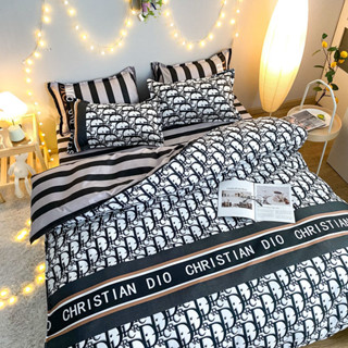 Jogo De Cama Quatro Peças Fenddi Estilo Luxo Para/Conjunto de quatro peças/folha de cama/capa de colcha