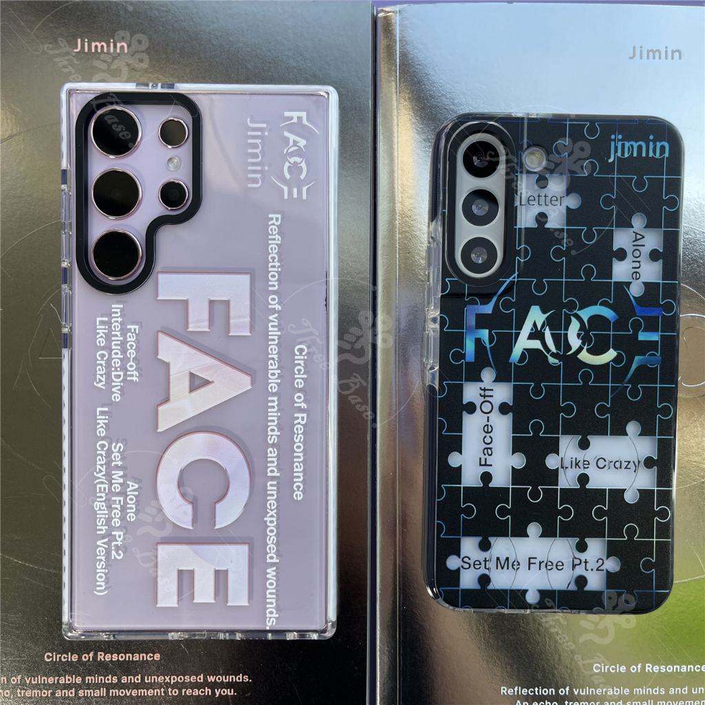 Capa De Telefone JIMIN FACE Para Samsung Galaxy S26 S25 Edge S24 ULTRA S23 FE S22 S21 S20 A56 A36 A35 A34 A33 A32 A55 A5