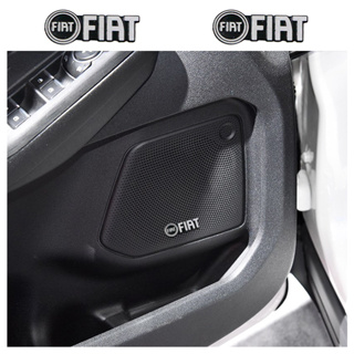 4pcs/10pcs Adesivos De Alumínio Para Áudio Automotivo Amplificadores Carro Fiat 500 Punto Stilo Ducato Palio Bravo Doblo Panda Li em Oferta na Shopee