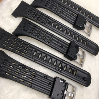 Bracelete De PU Macio Preto Para Skmei 1219 Fashion Outdoor Sport