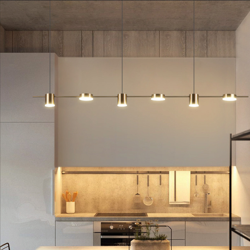 Moderno E Minimalista Pingente Luz Pendurado Lâmpada Lustre De Luxo Luminária Para Bar Sala Jantar