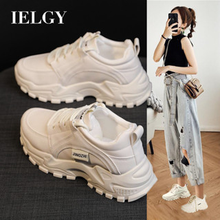 IELGY Sapatos Esportivos De Rua De Fundo Espesso Estilo Feminino Casual