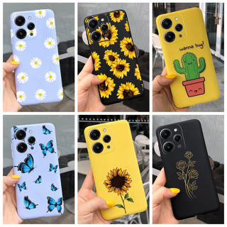 Para Xiaomi Redmi 12 Nota 12 4G 2023 Caixa De Girassol Gira