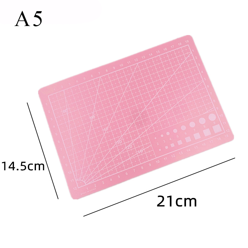 A5 A4 Placa De Corte De Mesa Mini Base De Corte Portátil 8cmX8cm