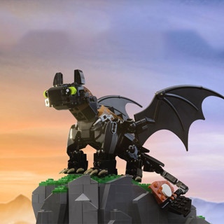 Buildmoc Como Treinar Seu Dragão Desdentado MOC-23064 Constrói Blocos De Brinquedos Para Crianças Presente 232PCS Bricks em Oferta na Shopee