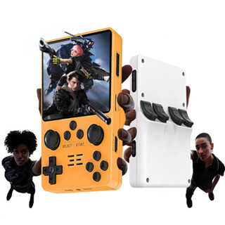 2023 Novo console De Jogos Portátil De Fonte Aberta Equipamento De Sistema Retrô De 3,5 Polegadas Tela IPS 4 : 3 RK3326 Presente De Férias