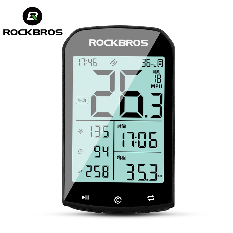 ROCKBROS M1 Bicicleta GPS Tabela De Código Sem Fio De Estrada MTB Medição De Velocidade Odômetro E Conversor De Freqüência em Oferta na Shopee