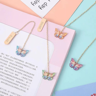 1 Pc Marcadores De Páginas Criativas De Liga Metálica Com Pingente De Metal/Borboleta/Livros/ Clips Marcador de página em Oferta na Shopee