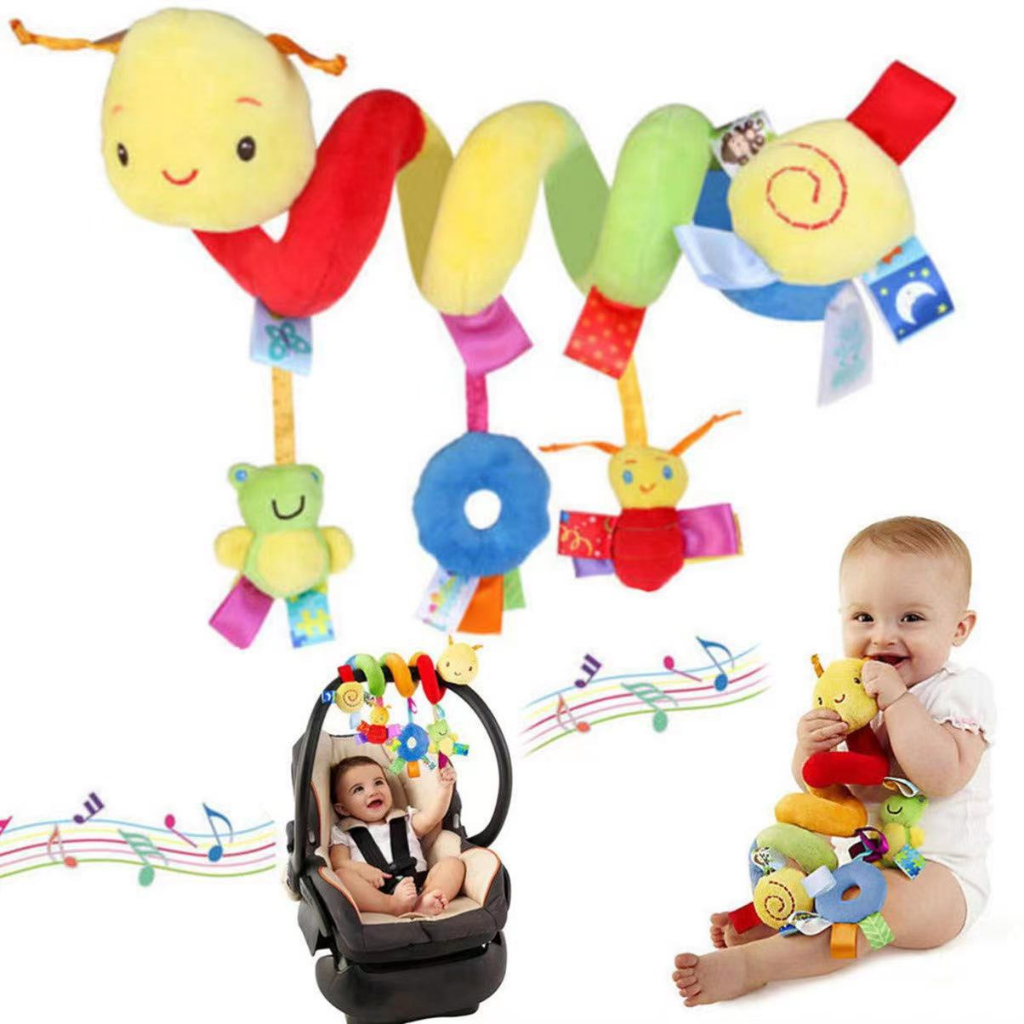 Brinquedos De Berço Para Bebês Em Torno Do Brinquedo De Pendurar Espiral De Insetos