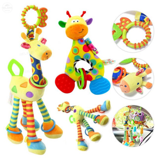 Baby Criby Hanging Giraffe Rattle Bell Plush Sinos De Pelúcia Toy Doll em Oferta na Shopee