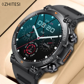 Novo Monitor De 1,39 Polegadas Bluetooth Para Homens Chamada Smart Watch Fitness Esportivo Smartwatch Android IOS 400mAh