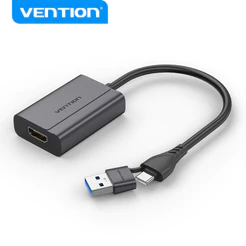 VENTION HDMI Adaptador USB-C Para 1080P @ 60Hz Conversor MacBook Pro Projetor iPad Portátil