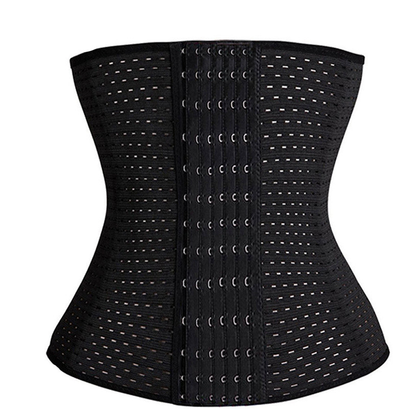 WECHERY Body Shaper Corset Mulheres Barriga Emagrecimento Modelagem Cinta Shapewear 6 Linhas Gancho Cintura Trainer