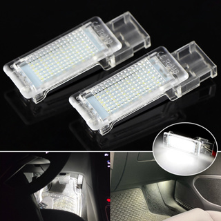 2pcs Carro LED Cortesia Luz Pé Luz Porta Luz Porta-Malas Lâmpada Para VW Scirocco Sharan Tiguan Touareg Polo Caddy EOS em Oferta na Shopee