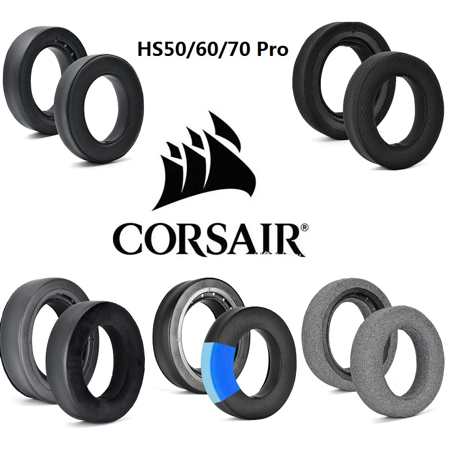 Atualização Dos Fones De Ouvido De Alta Qualidade Corsair HS50/HS60/HS70 Pro Reposição Peças De Reparo Almofadas