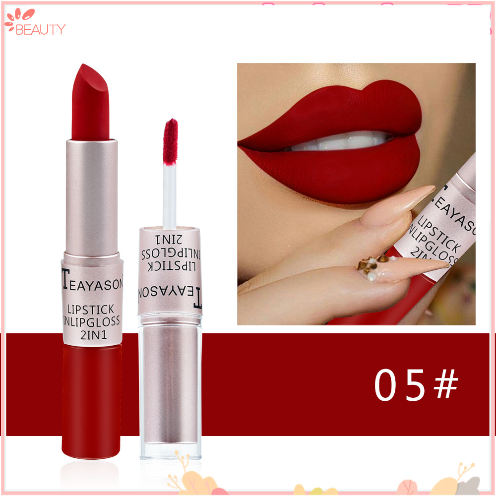 12 Cores Baton Bálsamo Batom Nude Matte Velvet À Prova D'água Labial Sexy Vermelho Tinta Vermelha Mulher Maquiagem