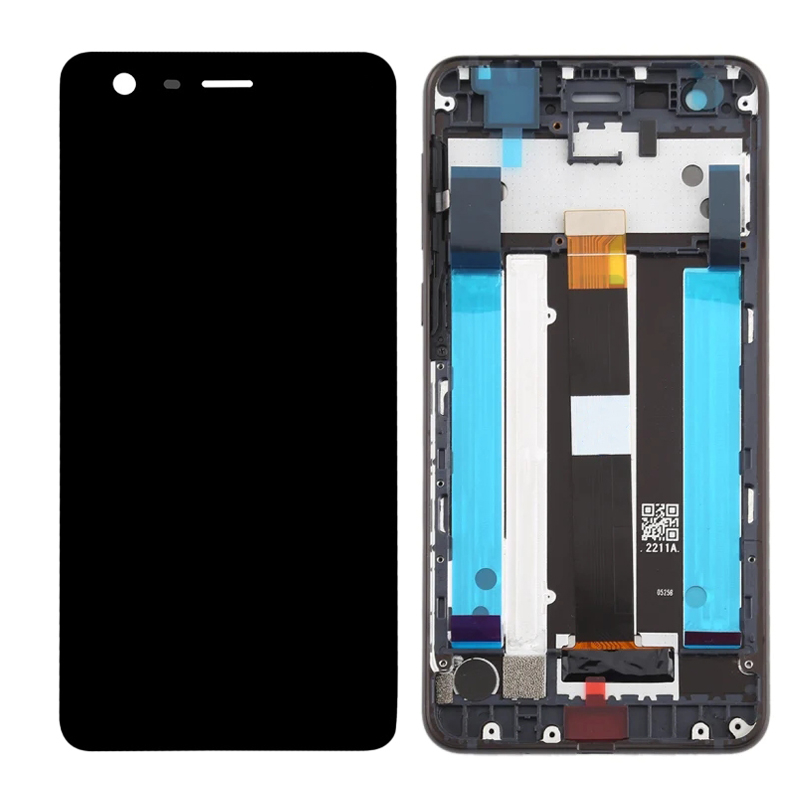 Para Nokia 2/N2 TA-1029-1035-1007 Substituição Da Montagem Do Digitalizador De Tela LCD Com Sensível Ao Toque