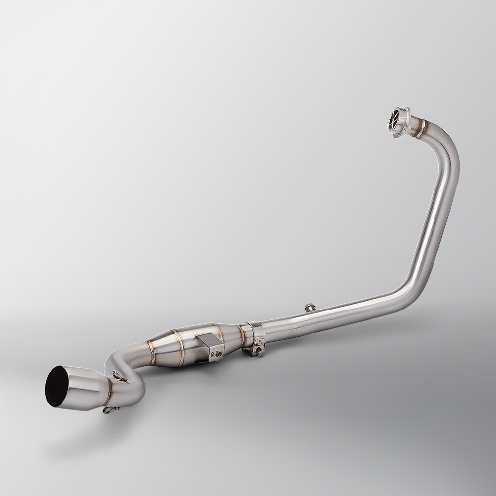 Cotovelo De Catalisador Grande Inoxidável Para Suzuki Gixxer 150/155/Fi